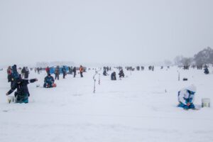 Lakeview National Ice Fishing Championship Ice Fishing - Discover Montcalm Podcast Lakeview National Ice Fishing Championship heading to the lake